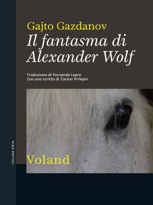 cover image of Il fantasma di Alexander Wolf